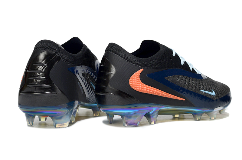 Chuteira Nike Phantom 6 Elite FG - Preta e Laranja