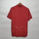 Camiseta Arsenal Away 05/06 retro, vista traseira destacando detalhes do Highbury 1913-2006.