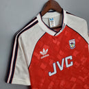 Arsenal Home 90/92 Retro camisola de futebol na OLYMPIC STORE, com design clássico em vermelho e detalhes da Adidas.