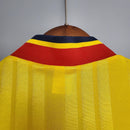 Arsenal Home 93/94 Retro Olympic Store com gola em destaque e cores vibrantes.