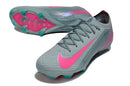 Chuteira Nike AIR Zoom Mercurial Vapor 16 Elite FG - Azul e Rosa - Pack Prism