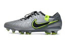 Chuteira Nike Tiempo Legend 10 FG - Prata - Pack Voltage