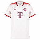 Camisa terceira Bayern München 24/25 da loja olímpica, design elegante com detalhes em vermelho.