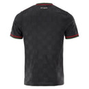 Camiseta terceira do Bayern München 25/26 vista de trás, cor preta com detalhes em vermelho.