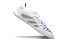 Chuteira Futsal Adidas Predator Elite Fold Over Tongue IC Branco lado em levantamento