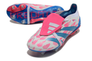 Adidas Predator Elite Fold-Over Tongue SG - Branca, Azul e Rosa