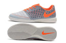 Chuteira Futsal Nike Lunar Gato IC Cinza e Laranja
