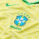 Conjunto Infantil Brasil 24/25 Amarelo - Nike