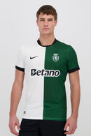 Camisola Sporting STROMP 2025/26 - verde/branco