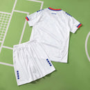 Conjunto Infantil Cabo Verde Branca - Mundial 2026