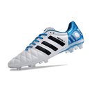 Chuteira Adidas AdiPure 11 Pro FG Branca e Azul - Toni Kroos para desempenho em campo.