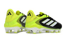 Chuteira Adidas Copa Pure III Elite FG - Preta e Amarela - design arrojado e tecnologia de pernos avançada