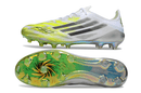 Chuteira Adidas F50 FG Elite - Branca e Verde disponível para compra, ideal para jogadores de futebol.
