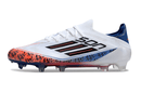 Chuteira Adidas F50 FG Elite Ed. "Son" Branca, modelo moderno para desempenho em campo.