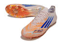 Chuteira Adidas F50 FG Elite - Laranja com design vibrante para desempenho superior em campo.