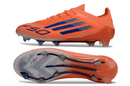 Chuteira Adidas F50 FG Elite Laranja com design inovador e tecnologia de ponta para performance em campo.