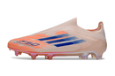 Chuteira Adidas F50 FG Elite Laranja destacando design e performance em campo