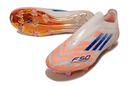 Chuteira Adidas F50 FG Elite Laranja com design inovador e tecnologia para máxima performance.