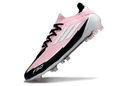 Chuteira Adidas F50 FG Elite "Messi" Cinza e Preta, desempenho e estilo em campo.