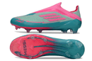 Chuteira Adidas F50 FG Elite Ed. "Messi" Rosa com design moderno e cores vibrantes, ideal para jogadores exigentes.