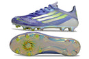 Chuteira Adidas F50 FG Elite Sparkfusion - Azul, design moderno e tecnologia avançada para desempenho no futebol.