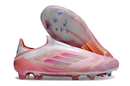 Chuteira Adidas F50 LL YAMAL FG - Rosa, modelo leve e ágil para futebol.