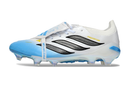 Chuteira Adidas Predator Elite FG 26 - Azul e Rosa, calçado de futebol com tecnologia Controlskin.