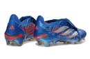 Chuteira Adidas Predator Elite FG 26 - Azul e Vermelha com design inovador e tecnologia Controlskin