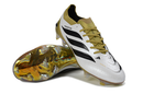 Chuteira Adidas Predator Elite FG 26 - Branca, Vermelha e Preta com design elegante e tecnologia Controlskin.