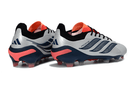 Chuteira Adidas Predator Elite FG 26 - "Finishers Steel" com design moderno e cores vibrantes para futebol.