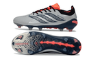 Chuteira Adidas Predator Elite FG 26 - "Finishers Steel" com design inovador e desempenho em campo.
