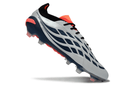 Chuteira Adidas Predator Elite FG 26 - "Finishers Steel" com design inovador e cores vibrantes.