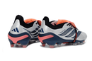 Chuteira Adidas Predator Elite FG 26 - "Finishers Steel" com design inovador e tração superior para campos naturais.
