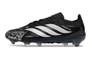 Chuteira Adidas Predator Elite FG 26 - "Finishers Steel" - Preta e Branca lado direito.