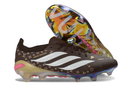Chuteira Adidas Predator Elite FG 26 - Ed. "Louis Vuitton" (Cópia) com design sofisticado e tecnologia Controlskin.