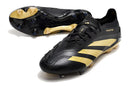 Chuteira Adidas Predator Elite FG - Dourada e Preta com design luxuoso e tecnologia avançada