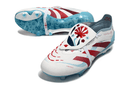 Chuteira Adidas Predator Elite FG Ed. "Japan" com design exclusivo e detalhes inspirados na cultura japonesa.