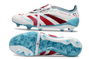 Chuteira Adidas Predator Elite FG Ed. "Japan" com design exclusivo e detalhes inspirados na cultura japonesa.