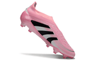Chuteira Adidas Predator Elite FG LL - Rosa com design vibrante e moderno, ideal para desempenho em campo.