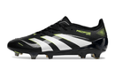 Chuteira Adidas Predator Elite FG - Preta e Amarela com design icônico e tecnologia inovadora.