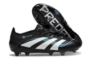 Chuteira Adidas Predator Elite FG - Preta e Branca Ed. "Mercedes" com design sofisticado e tecnologia de controle