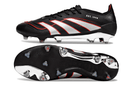 Chuteira Adidas Predator Elite FG - Preta, modelo com design moderno e tecnologia para controle em campo.
