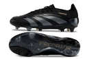 Chuteira Adidas Predator Elite FG - Preta com design elegante e tecnologia avançada para desempenho em campo.