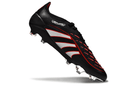 Chuteira Adidas Predator Elite FG - Preta com design moderno e tecnologia de ponta para controle no campo.