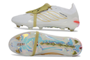 Chuteira Adidas Predator Elite FG 26 - Ed. "Zidane" em Verde e Branca com tecnologia Controlskin