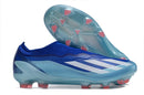 Chuteira Adidas X Crazyfast FG Elite .1 Azul com design moderno e tecnologia leve para desempenho em campo.