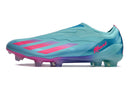 Chuteira Adidas X Crazyfast FG Elite .1 Rosa Miami com design moderno e tecnologia avançada.