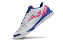 Chuteira Futsal Joma Regate Rebound IC Branca, Rosa e Azul