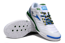 Chuteira Futsal Joma Regate Rebound IC Branca, Azul e Preta