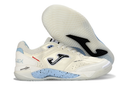 Chuteira Futsal Joma Top Flex Rebound IC Bege e Azul